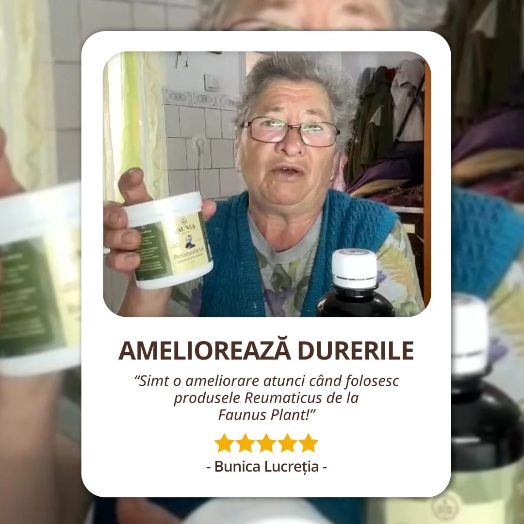 Gel pentru dureri reumatice Reumaticus, 250ml, Faunus Plant