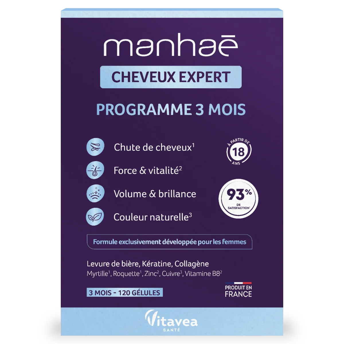 Cheveux Expert, 120 capsule, Manhae