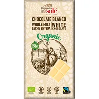 Ciocolata alba Bio, 100g, Chocolates Sole