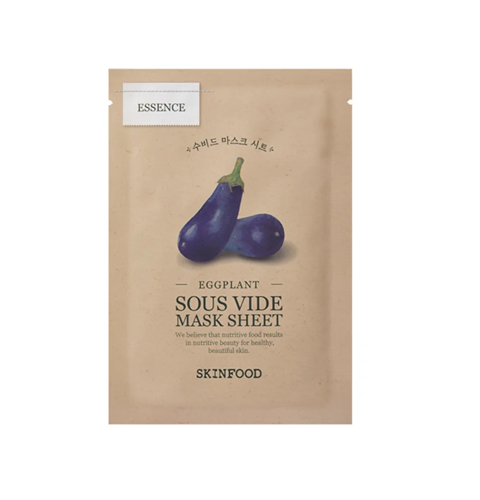 Masca tip servetel calmanta cu extract de vanata, 22g, Skinfood