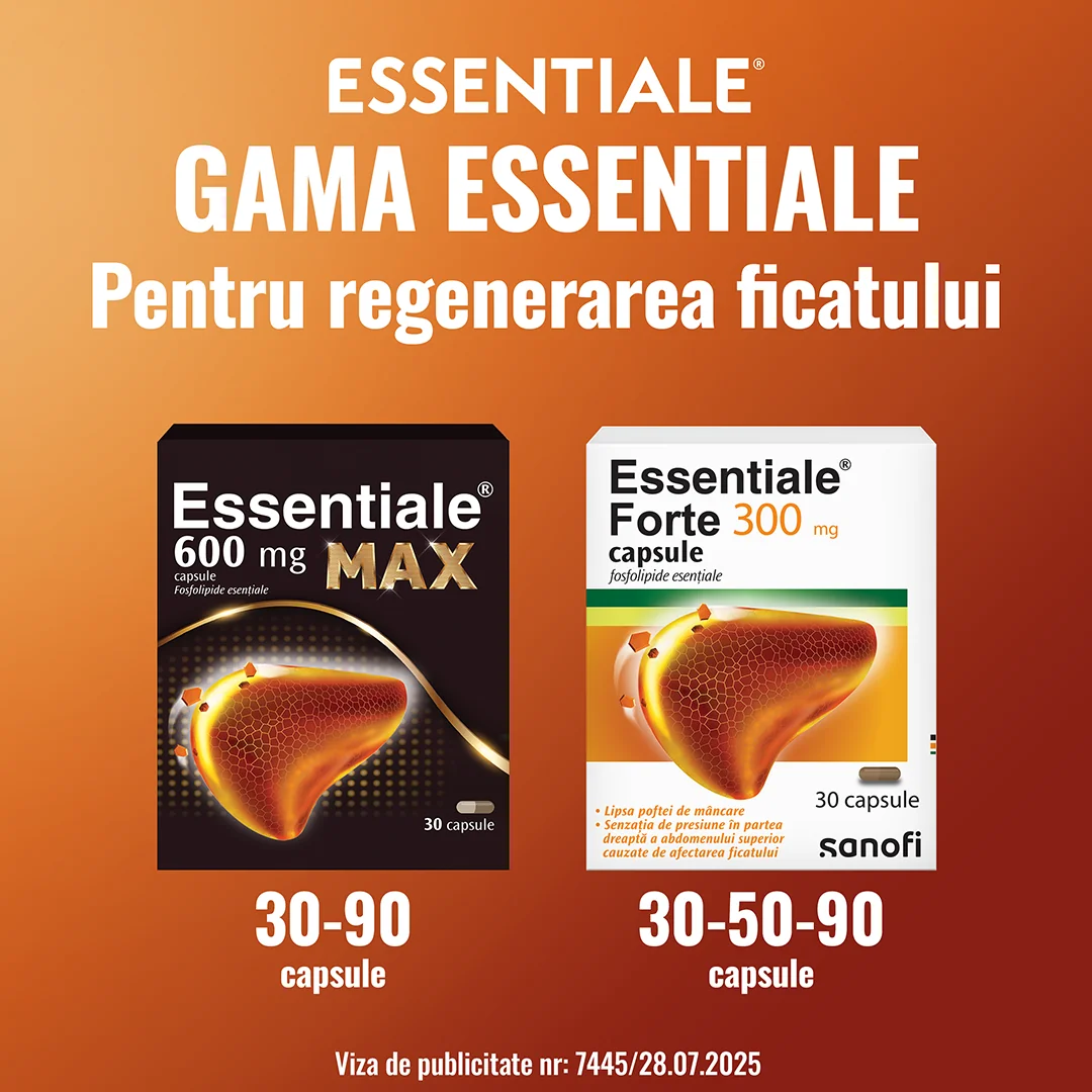 Essentiale Max 600mg, 90 capsule, Sanofi
