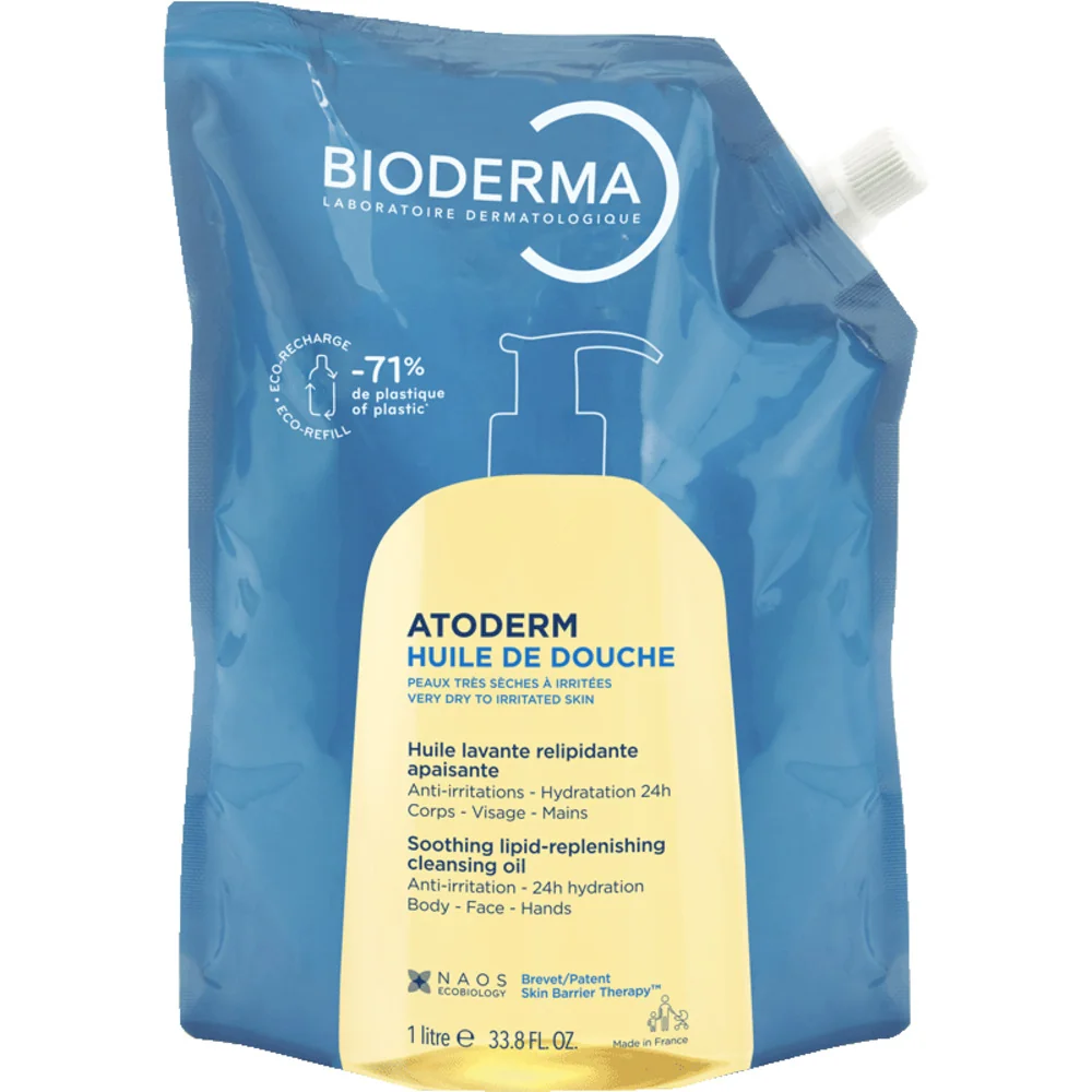 Ulei de dus Eco rezerva Atoderm, 1000ml, Bioderma