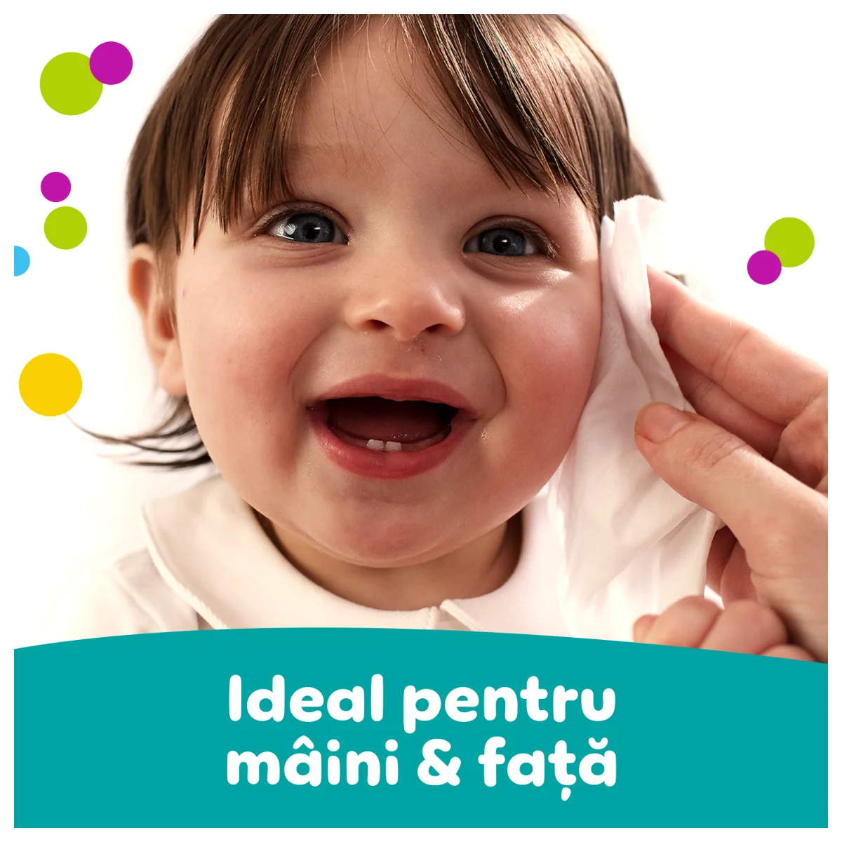 Pachet Servetele umede Fresh Clean, 208 bucati, Pampers