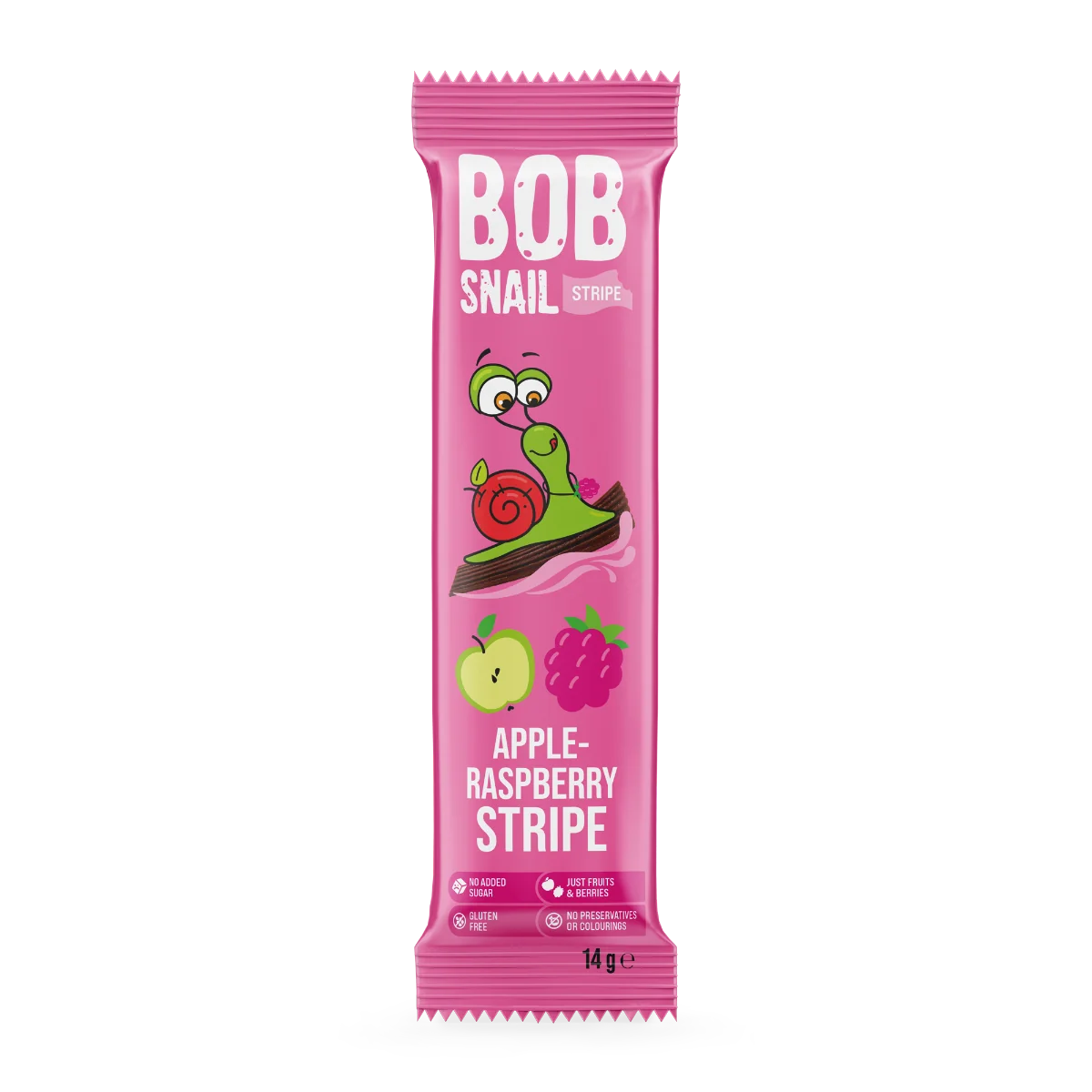 Jeleu cu mere si zmeura, 14g, Bob Snail