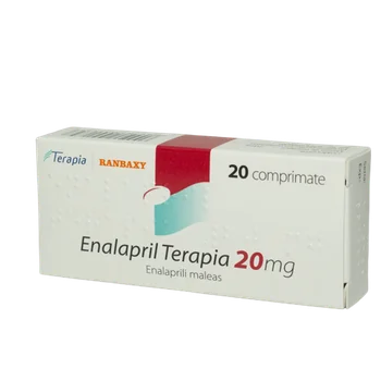 Enalapril 20mg, 20 comprimate, Terapia