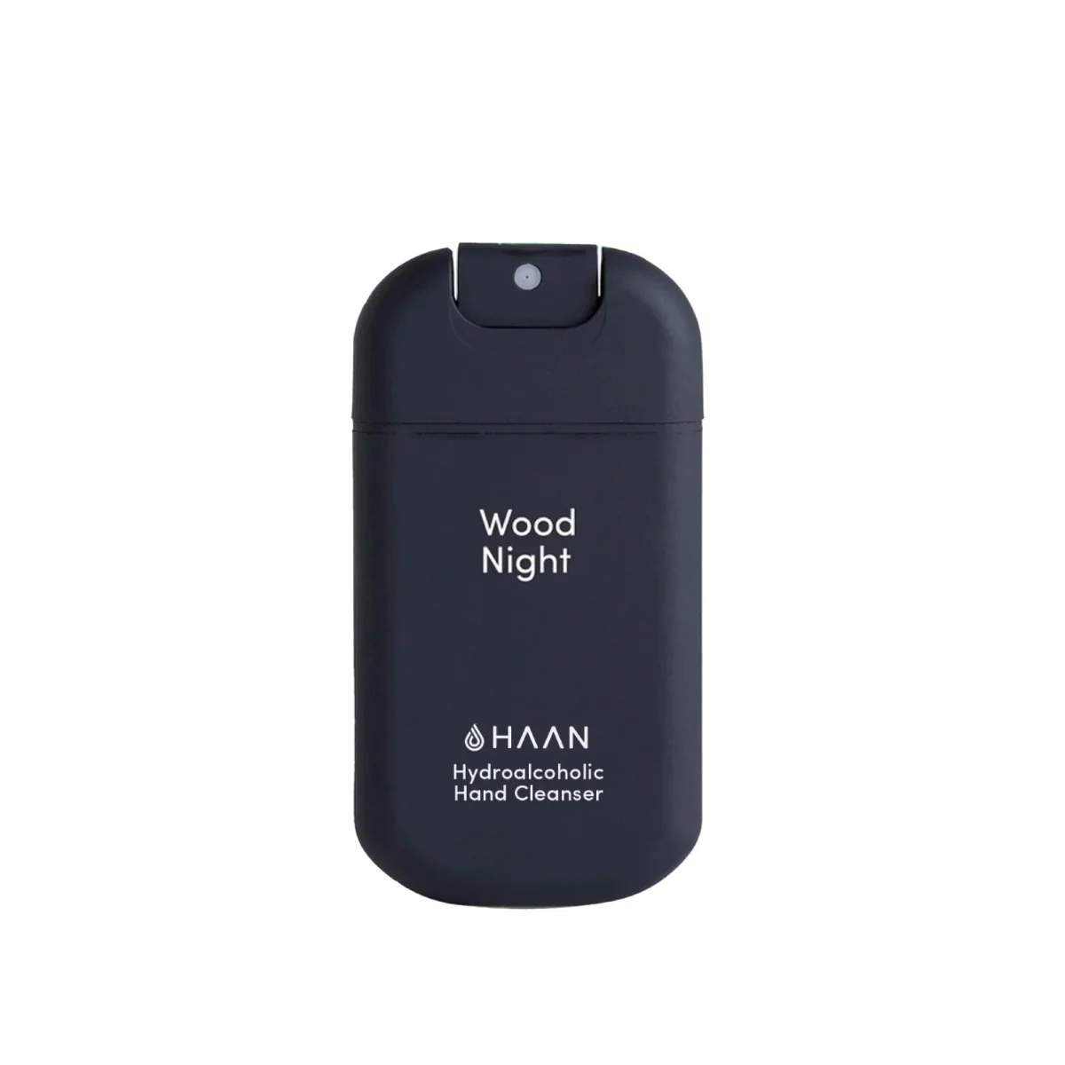 Gel igienizant pentru maini cu note de lemn de cedru Wood Night, 30ml, Haan