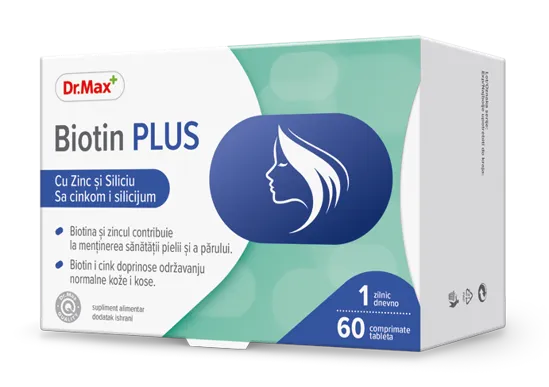 Dr.Max Biotin Plus, 60 comprimate filmate