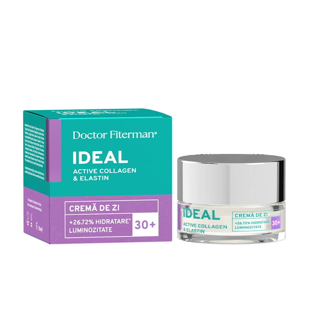 Crema de zi 30+ Ideal Active Collagen, 50ml, Doctor Fiterman