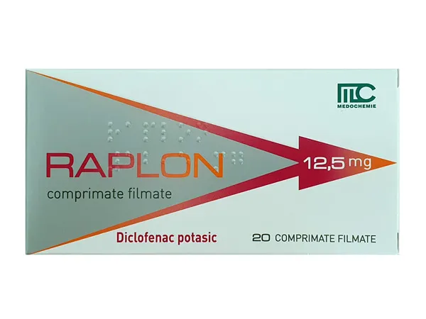 Raplon 12.5 mg, 20 comprimate, Medochemie