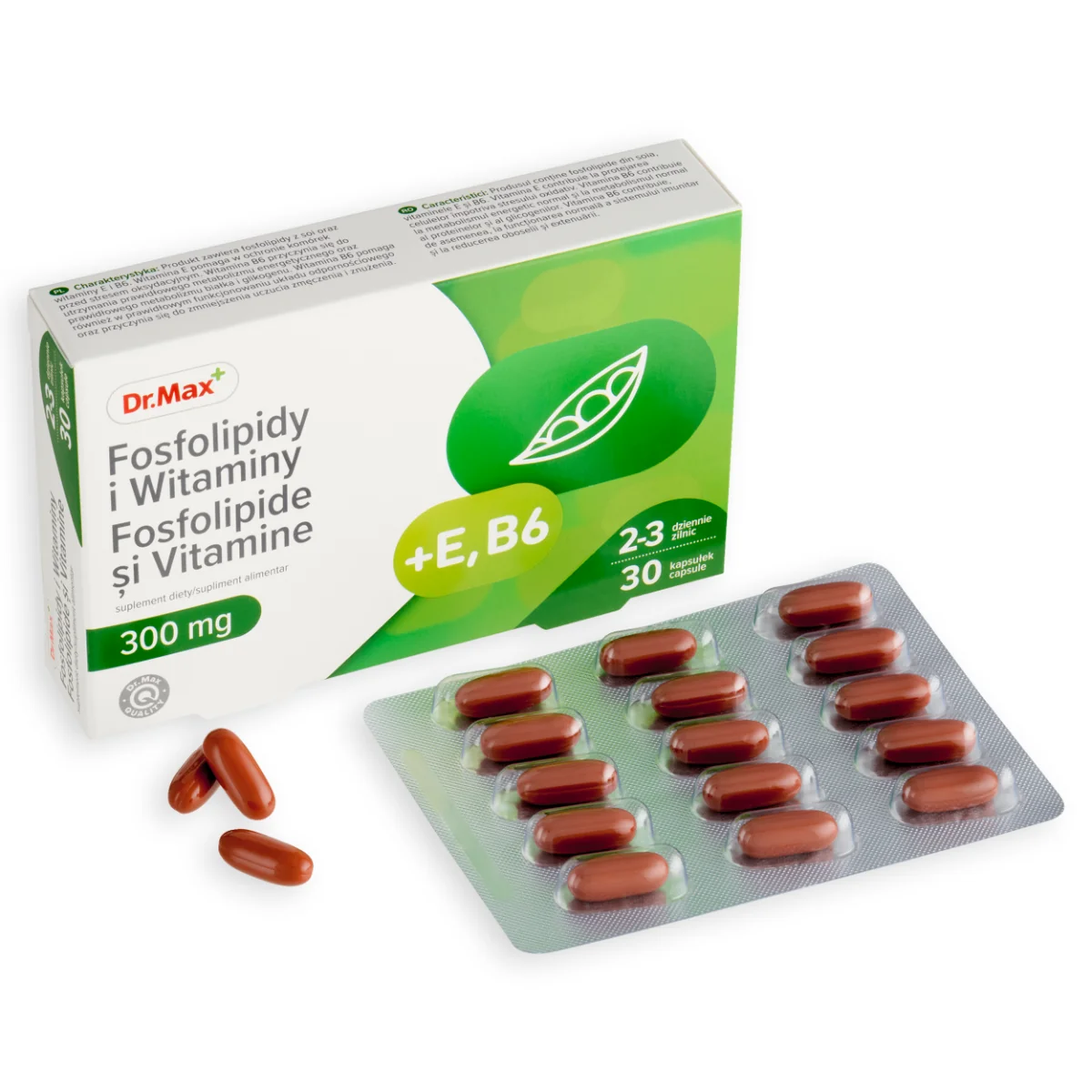 Dr. Max Fosfolipide si vitamine, 30 capsule moi