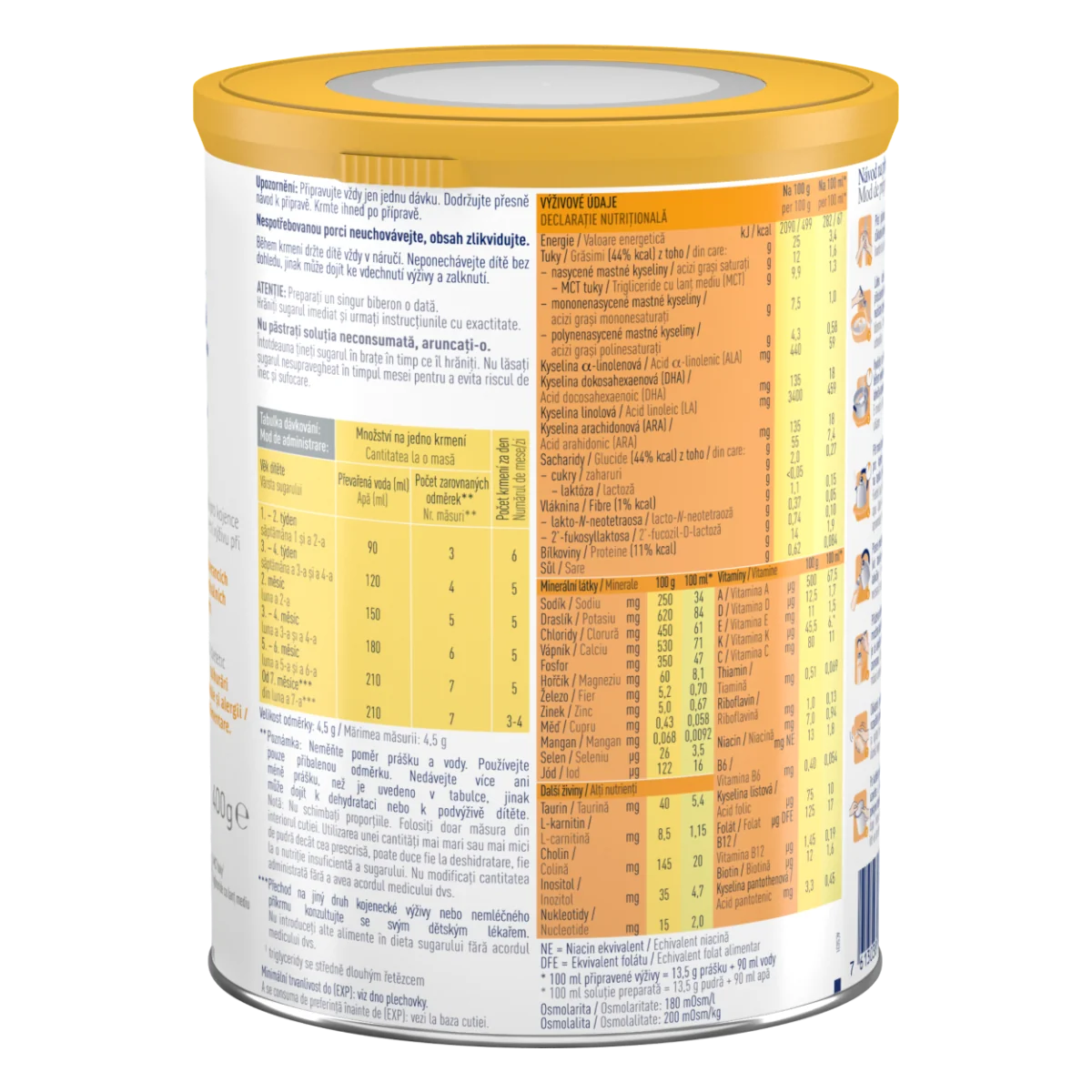 Formula speciala de lapte pentru tratamentul dietetic al alergiilor Alfare HMO, 400g, Nestle