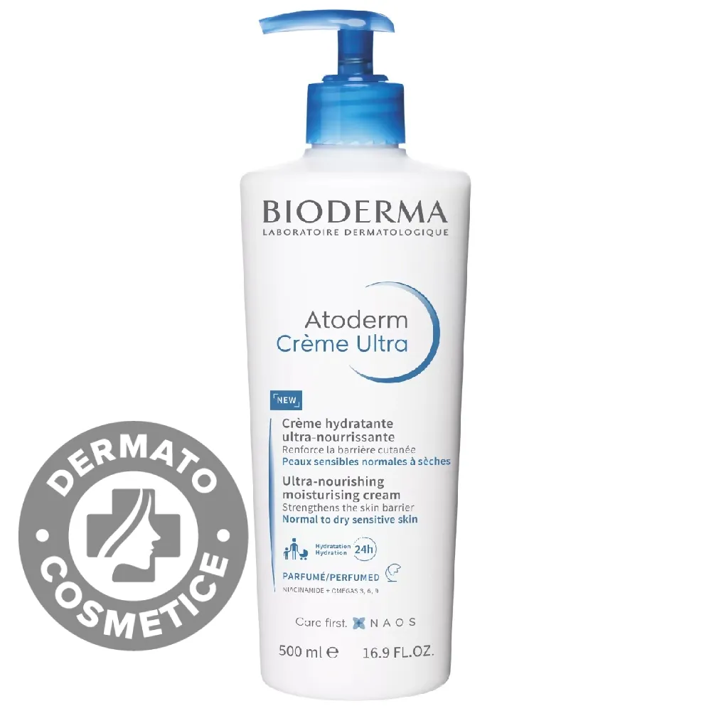 Crema Ultra cu parfum Atoderm, 500ml, Bioderma