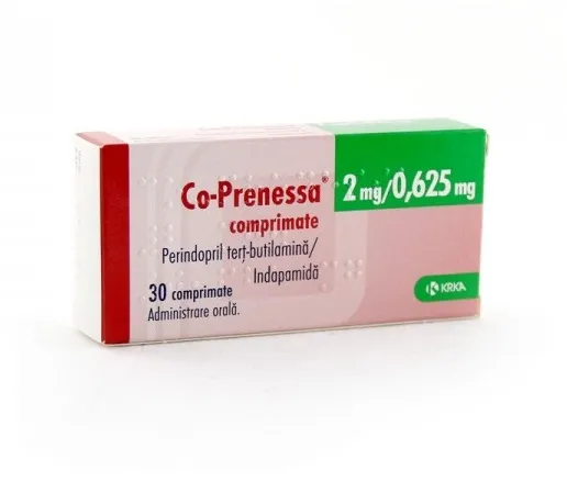Co Prenessa, 2 mg/0,625 mg, 30 comprimate, KRKA 
