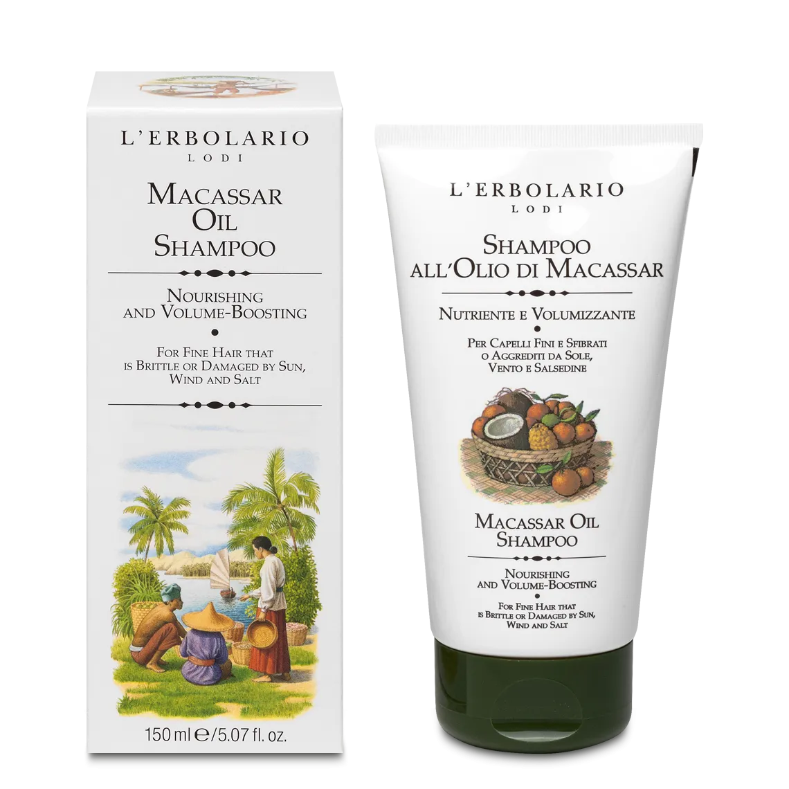 L'Erbolario Sampon Macassar, 150ml