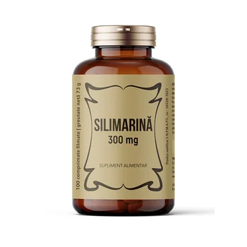 Silimarina 300mg, 100 comprimate, Laboratoarele Remedia