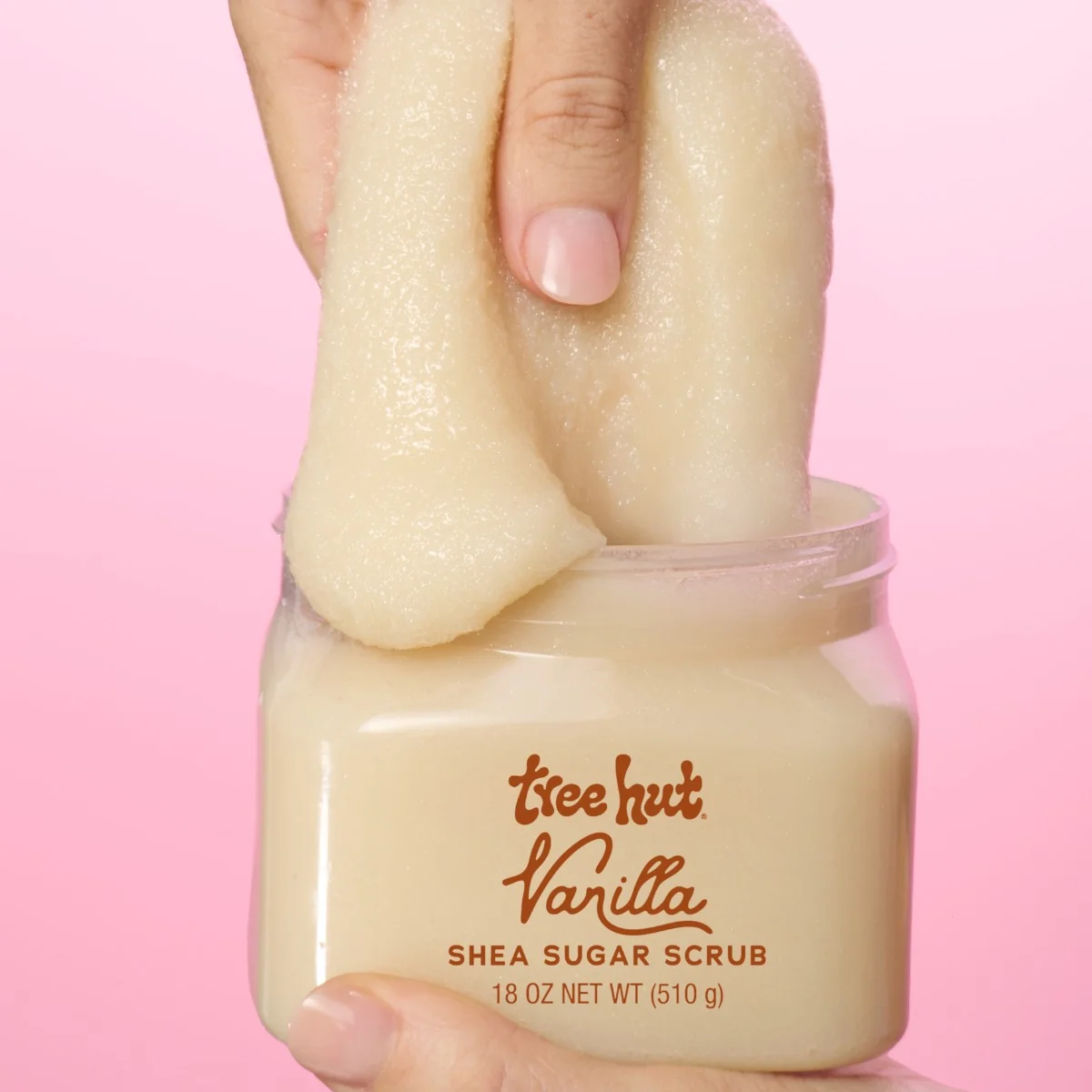 Scrub de corp Vanilla Shea Sugar, 510g, Tree Hut