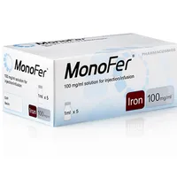 Monofer 100mg/ml solutie injectabila, 5 fiole x 1ml, Pharmacosmos