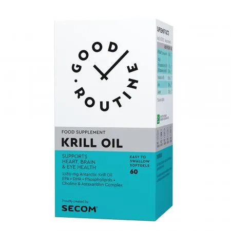 Krill Oil Good Routine, 60 capsule, Secom