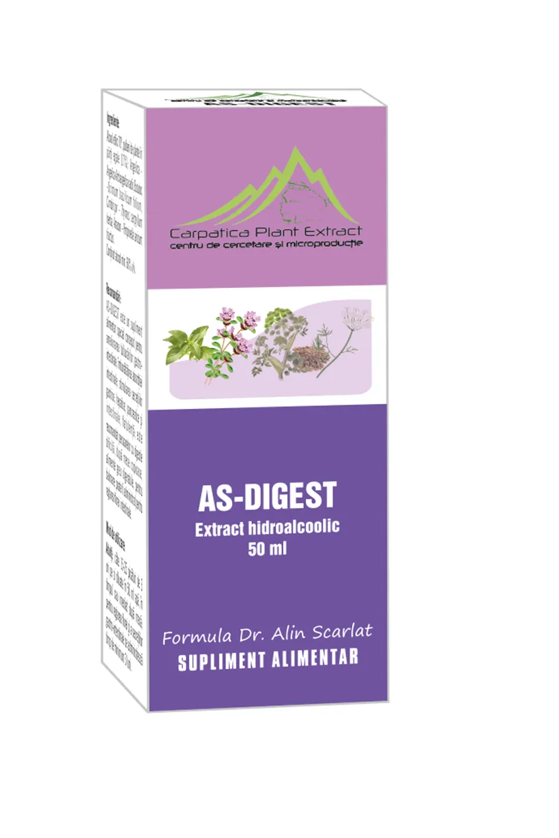 AS - Digest, 50 ml, Carpatica Plant Extract