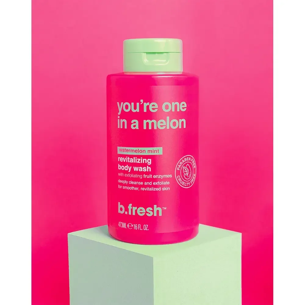 Gel de dus revigorant You're one in a melon, 473ml, B.fresh