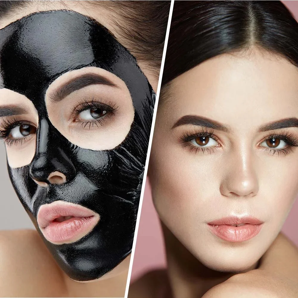 Masca neagra pentru curatare profunda peel-off Black Mask, 100ml, Biovene