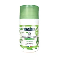 Deodorant bio proaspat cu parfum de ceai verde si menta, 50ml, Coslys
