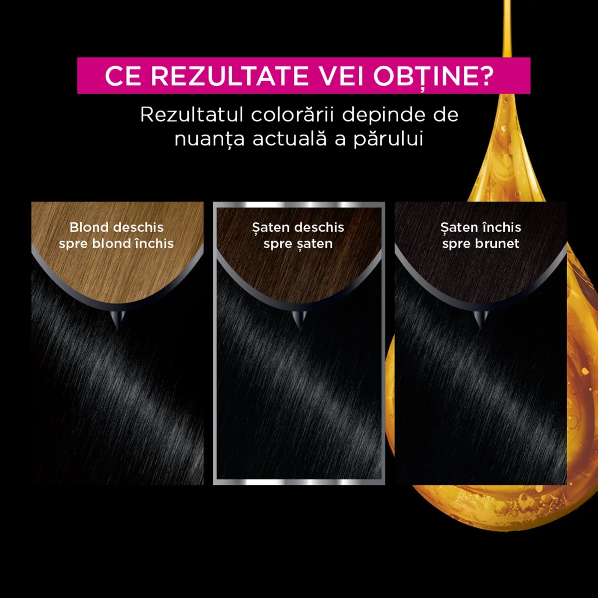 Vopsea de par permanenta fara amoniac 8.12 Iridescent Blonde Olia, 174ml, Garnier