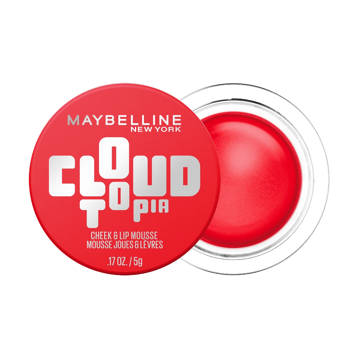 Fard de obraz multifunctional Cloudtopia Nr. 03 Divine Crimson, 5g, Maybelline