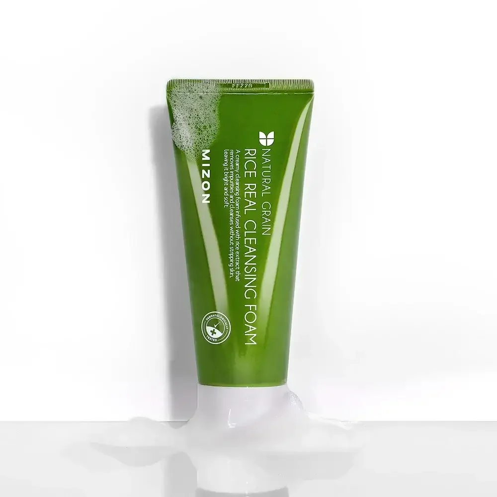 Spuma de curatare pentru fata cu extract de orez, 150ml, Mizon