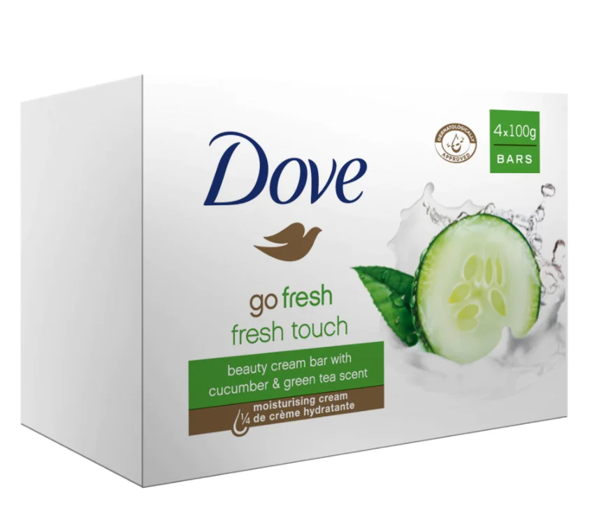 Sapun crema Go Fresh Touch, 4 x 100g, Dove