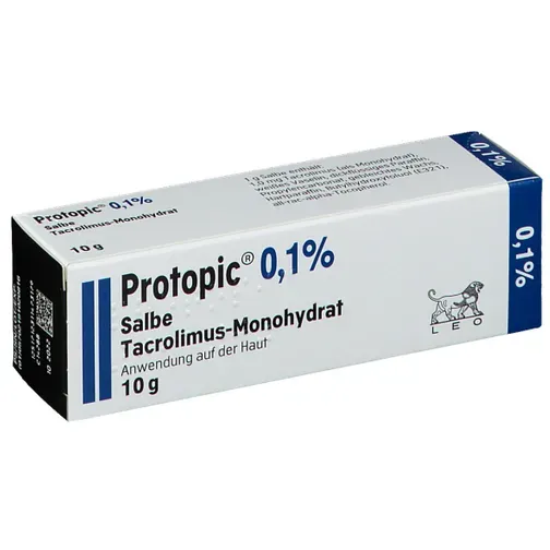 Protopic 0.1% unguent, 10g, Leo Pharma 