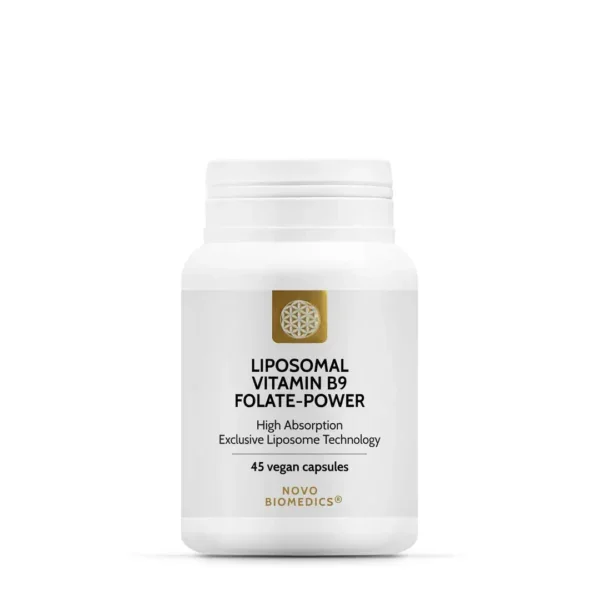 Liposomal Vitamin B9 Folate-Power, 45 capsule, Novo Biomedics