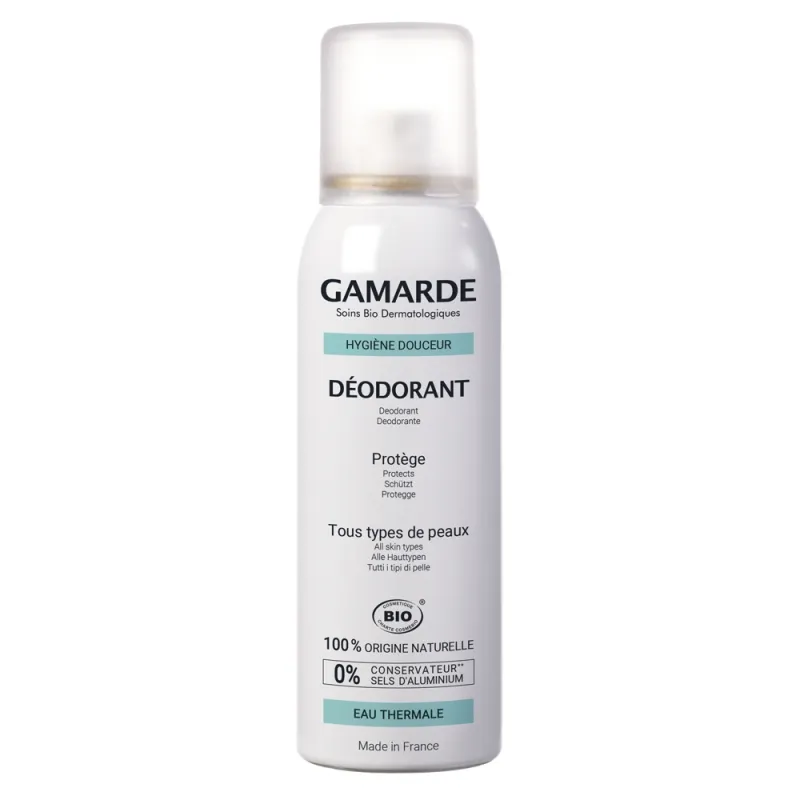 Deodorant natural spray, 100ml, Gamarde