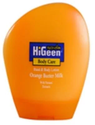 Lotiune de maini si corp Orange Butter Milk, 50ml, HiGeen