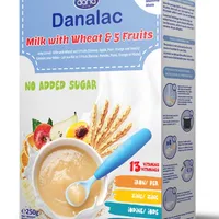 Cereale Grau & Fructe cu lapte 6m+, 250g, Danalac