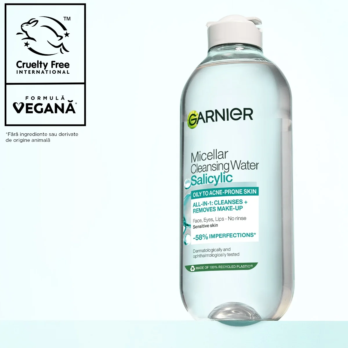 Apa micelara anti-imperfectiuni Salicylic, 400ml, Garnier