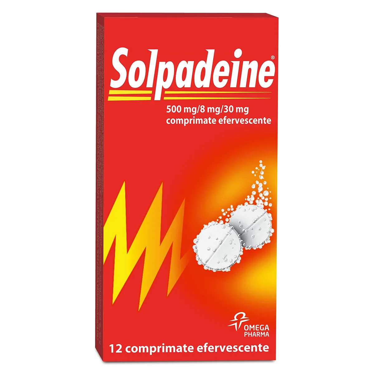 Solpadeine, 12 comprimate efervescente, Omega Pharma
