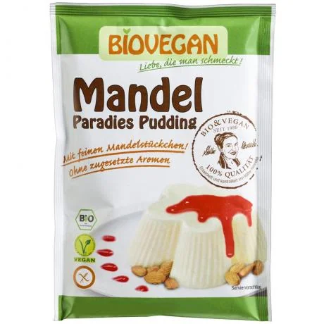 Budinca Bio cu migdale, 49g, Biovegan
