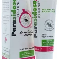 Lotiune tratament pentru paduchi si lindini, 200ml + Pieptene metalic + casca, Parasidose Express