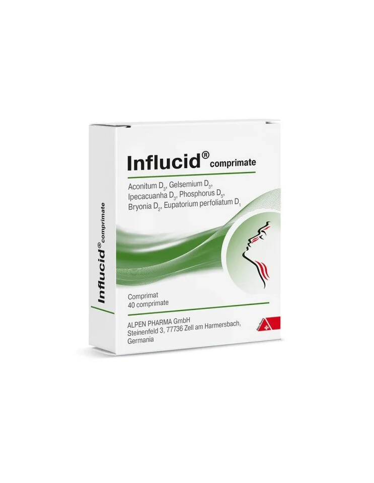 Influcid, 40 comprimate, Dhu Germania