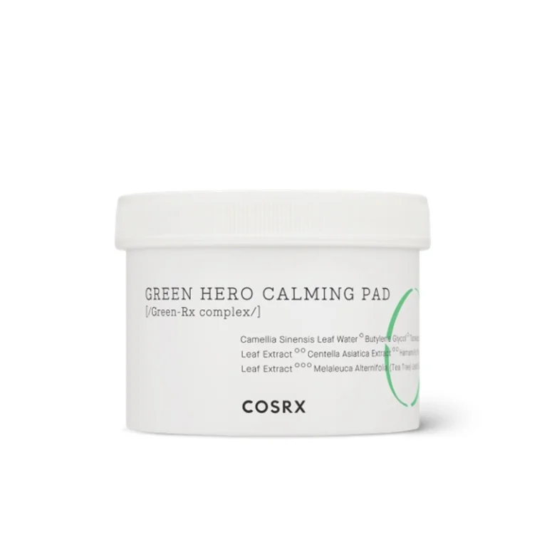 Dischete umede cu efect calmant si complex Green-R, 70 bucati, Cosrx