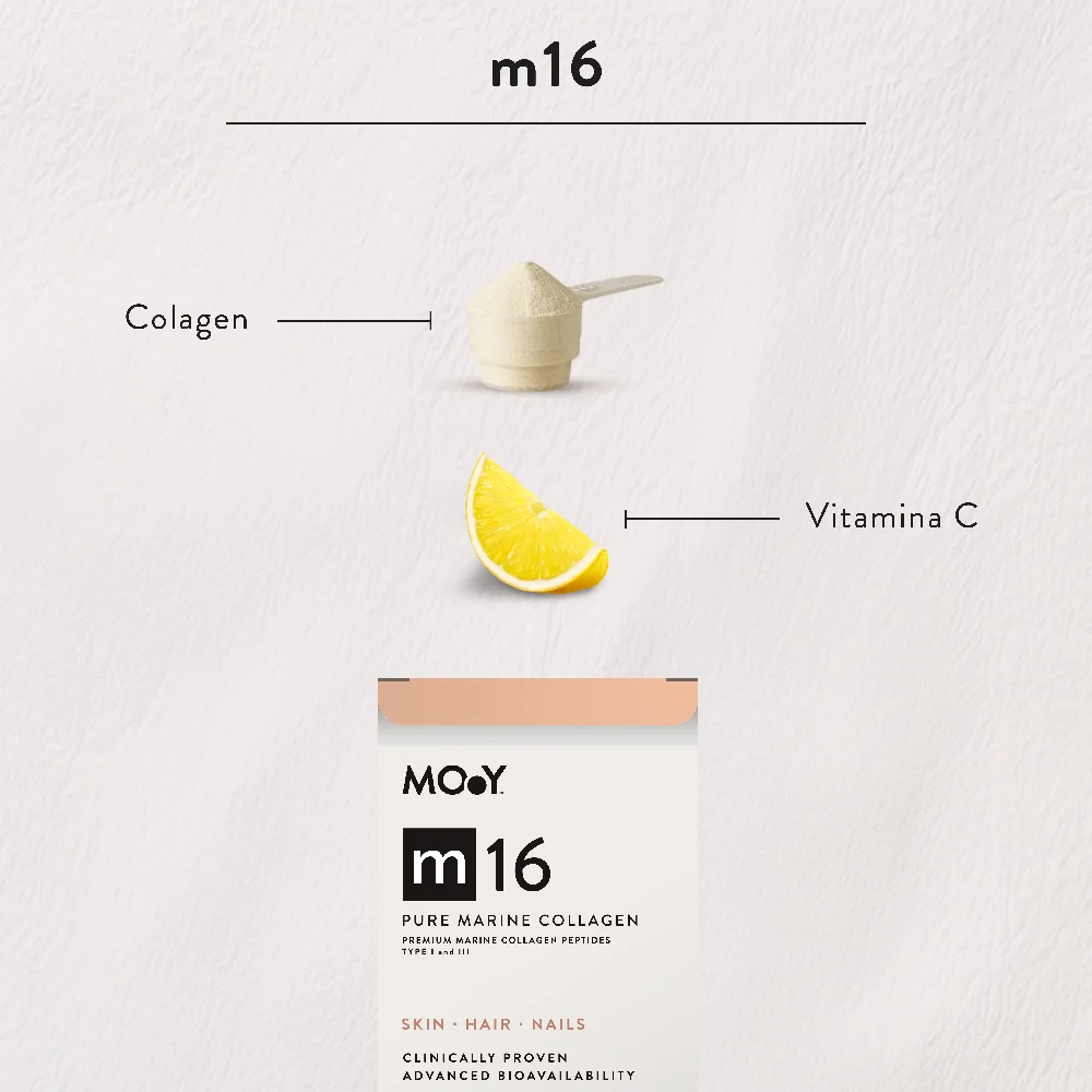 Colagen marin pur cu vitamina C M16, 303g, Molecules of Youth