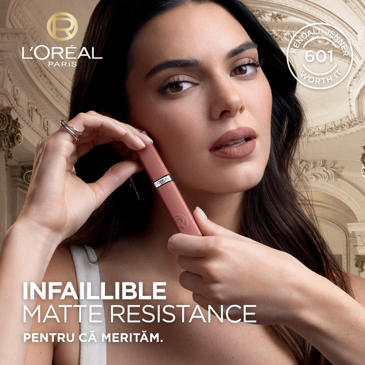Ruj lichid mat rezistent la transfer Infaillible Matte Resistance 115 Snooze Your Alarm, 5ml, L'Oreal Paris