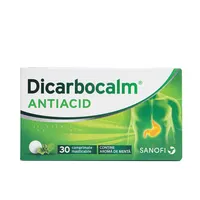 Dicarbocalm Antiacid, 30 comprimate, Sanofi