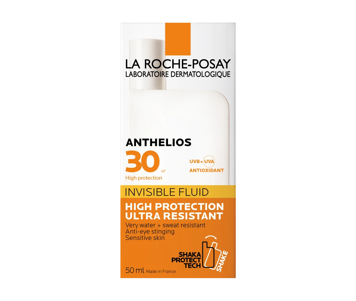 Fluid invizibil pentru ten cu factor de protectie solara Anthelios SPF30, 50ml, La Roche-Posay