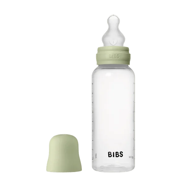 Set complet biberon anticolici din silicon PP fara BPA Sage, 270ml, Bibs