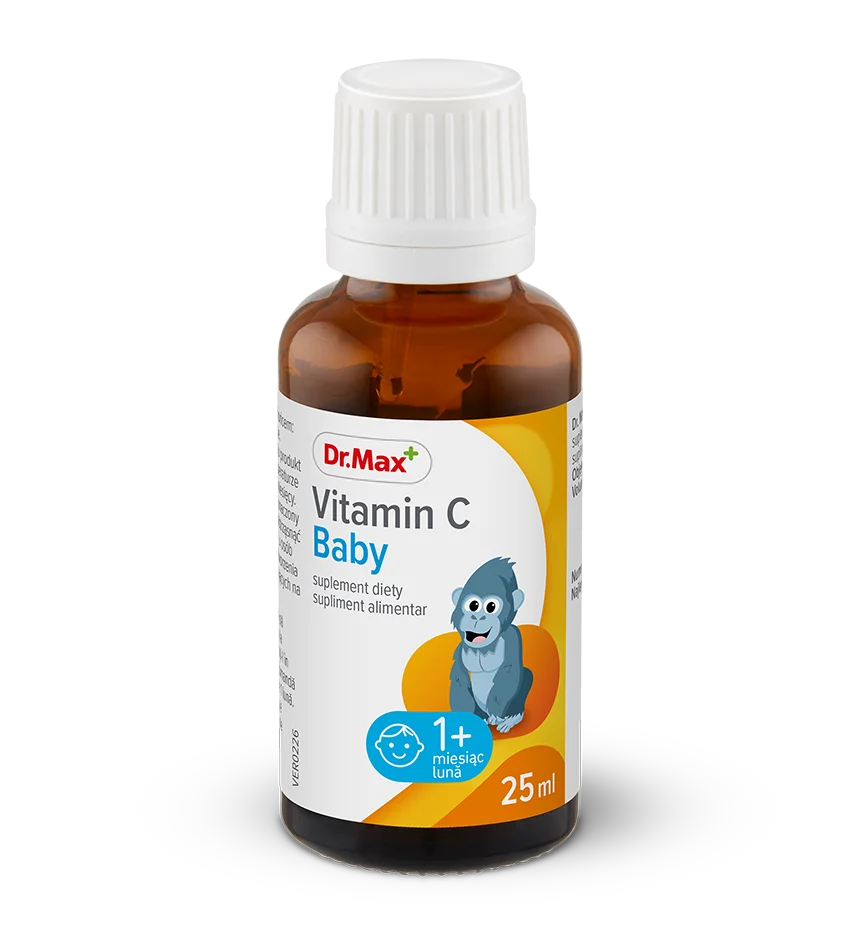 Dr. Max Vitamin C Baby picaturi, 25ml