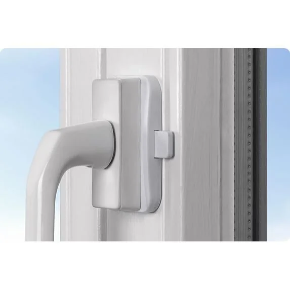 Pachet economic sigurante pentru usi de balcon si ferestre Albe 70060, 3 bucati, Reer