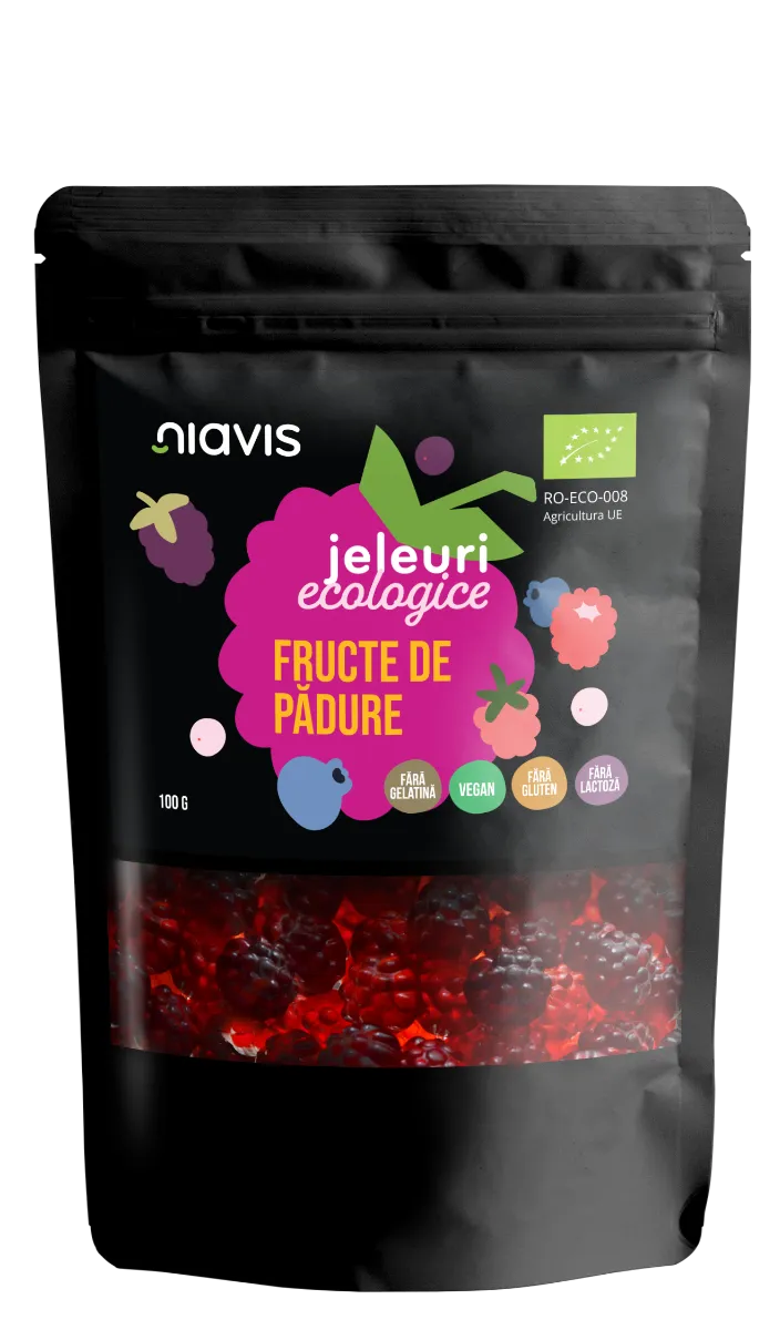 Jeleuri ecologice ''Fructe de Padure", 100g, Niavis