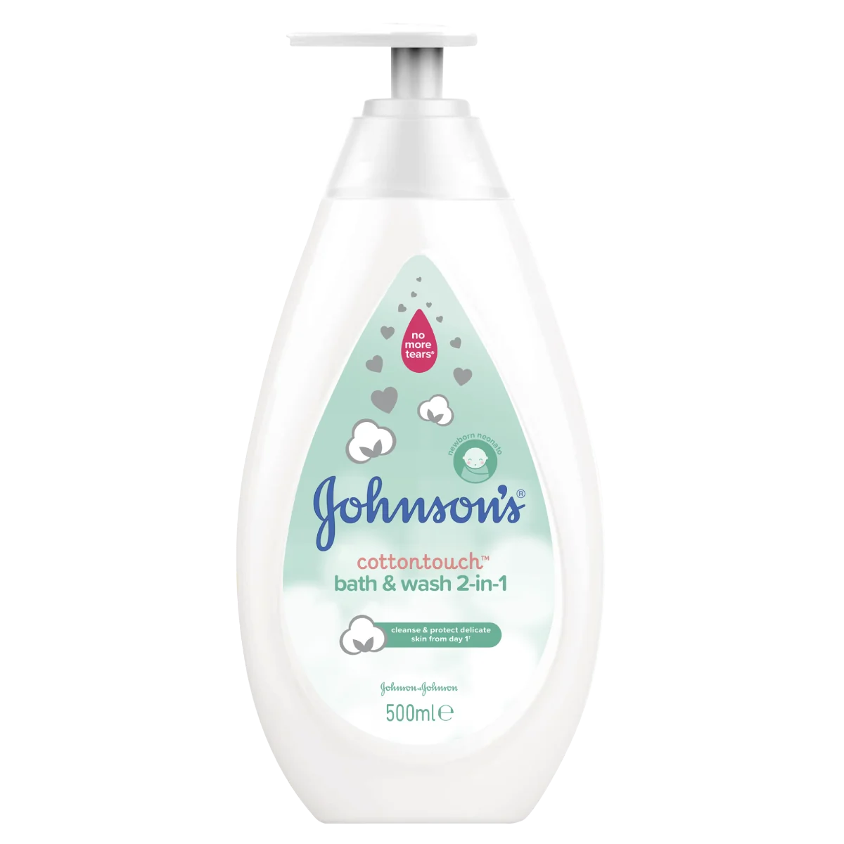 Lotiune pentru spalare Cotton Touch, 500 ml, Johnson&Johnson